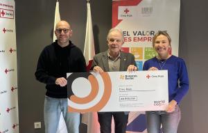 La Creu Roja rep 46.958 € gràcies a les aportacions dels clients de Bonpreu i Esclat